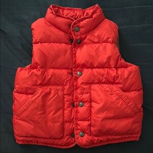 Red Puffer Vest